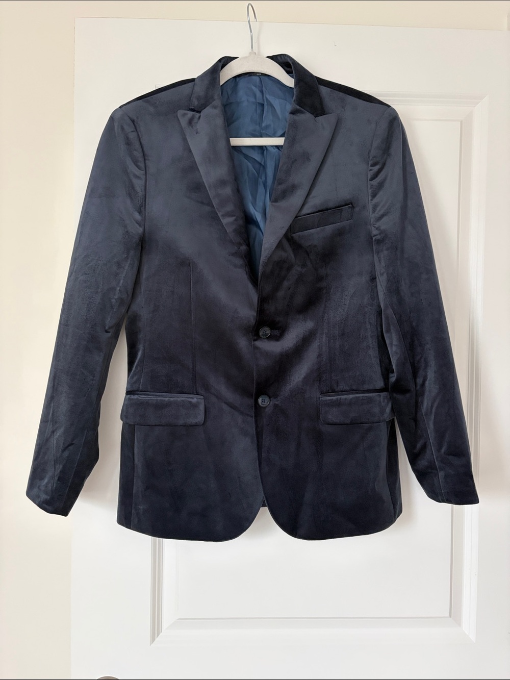 RW&CO. Men's Dark Navy Velvet Sport Coat